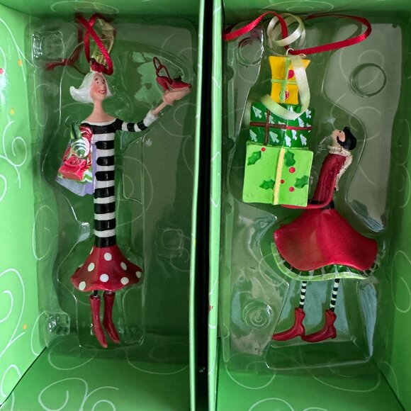 Dept 56 Lollysticks By Kim Bowles Ornaments Whimsical Festive Heels & Handbags - Picture 5 of 13